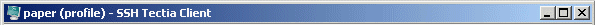The terminal window title bar