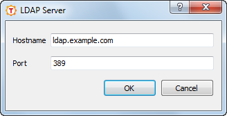Adding an LDAP server