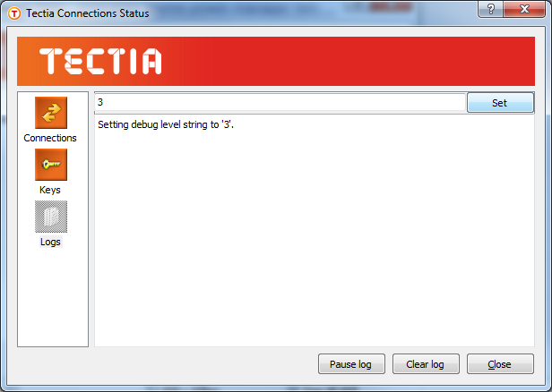 Setting the Connection Broker's debug mode on Windows